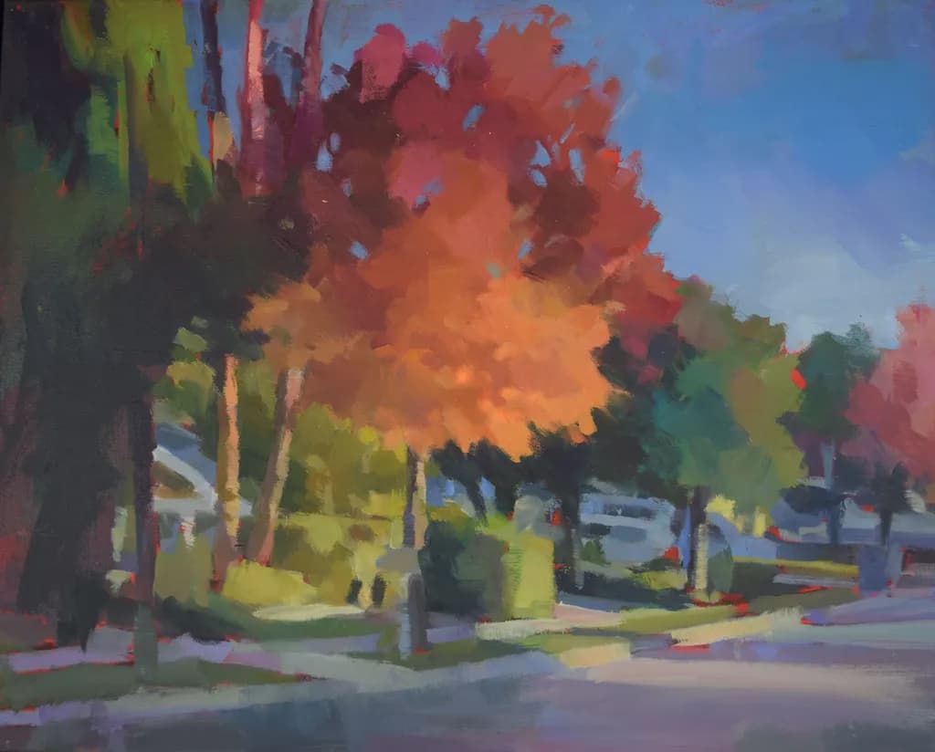 Tree in Red