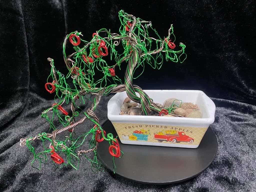 Wirewoven Apple Tree