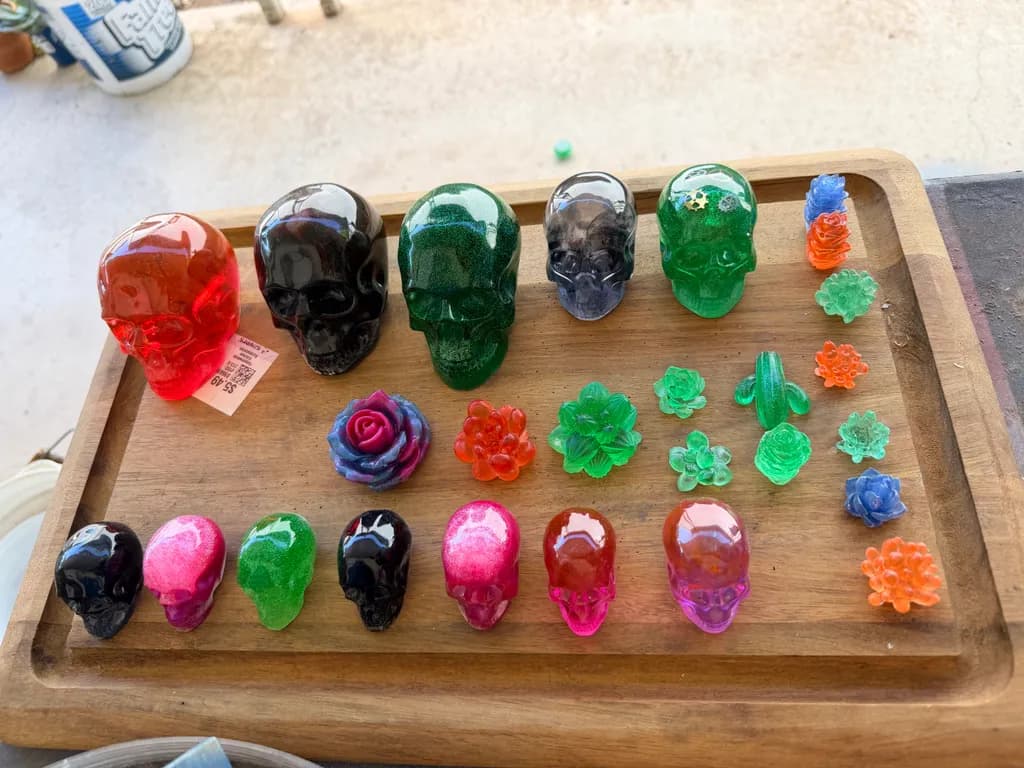 Resin Skull Collection