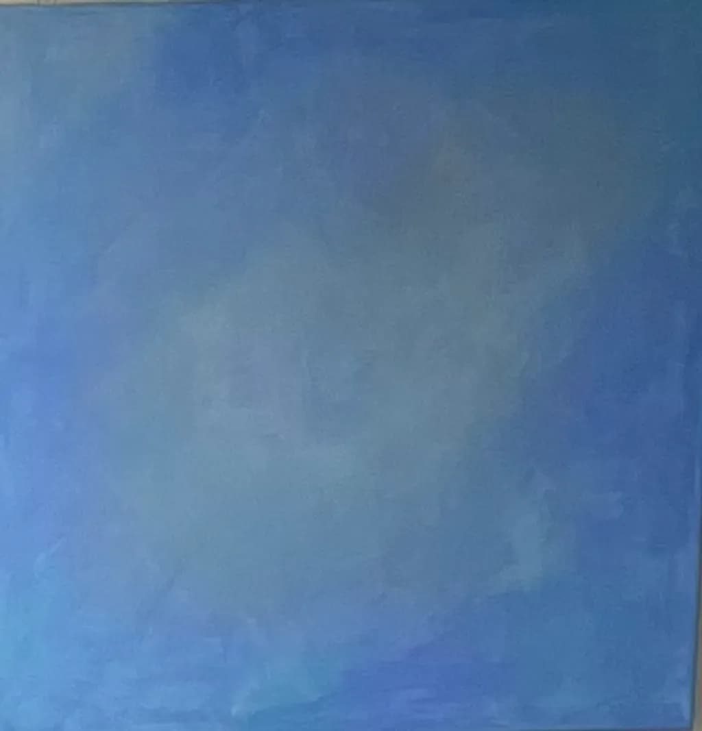 Blue Haze Abstraction