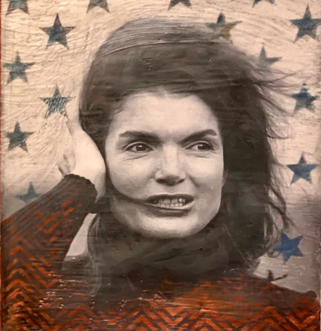 Whispers of Emotion: A Vintage Portrait Beneath the Stars