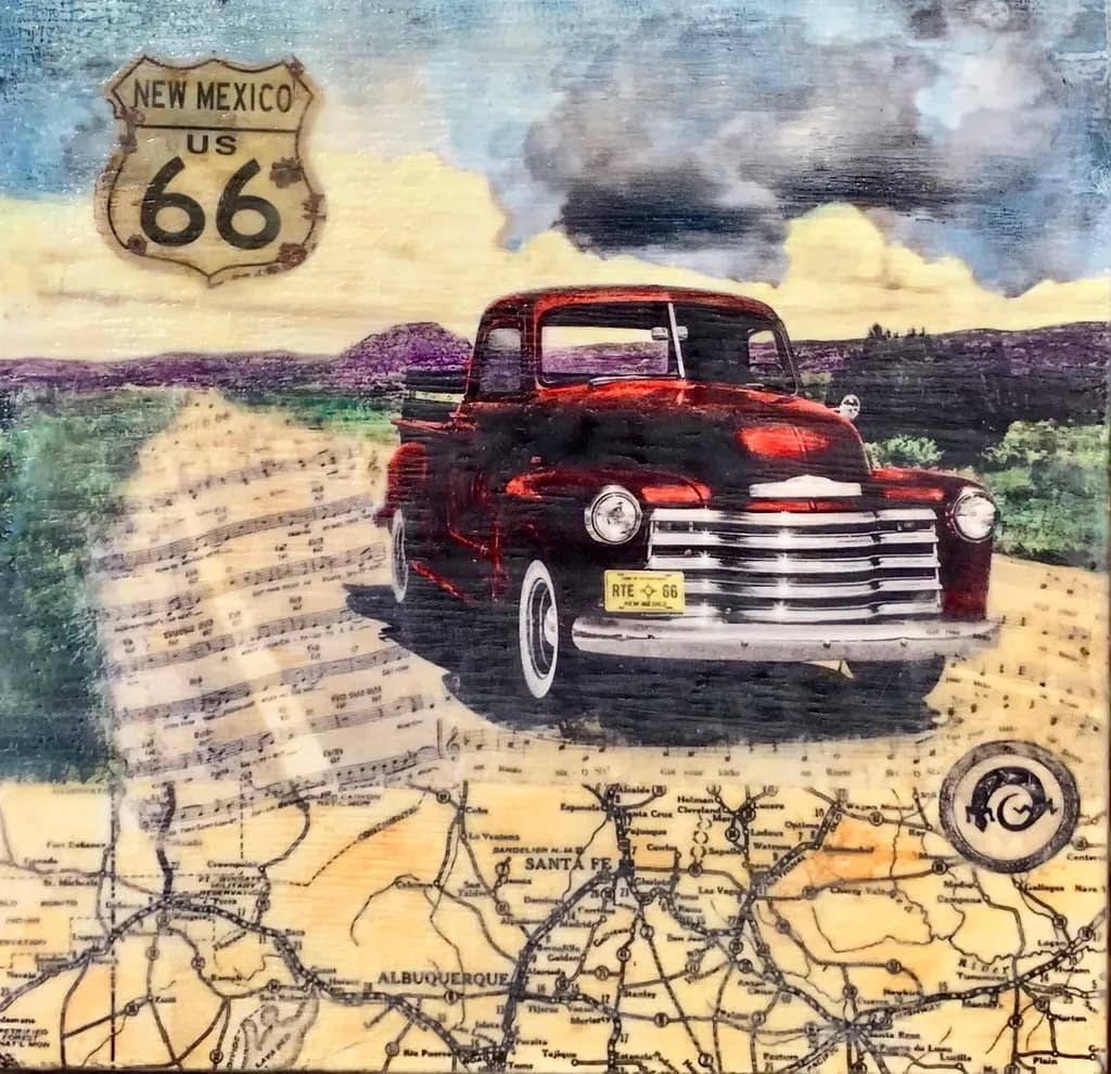 Vintage Journey: A Nostalgic Ride Along Route 66 in New Mexico