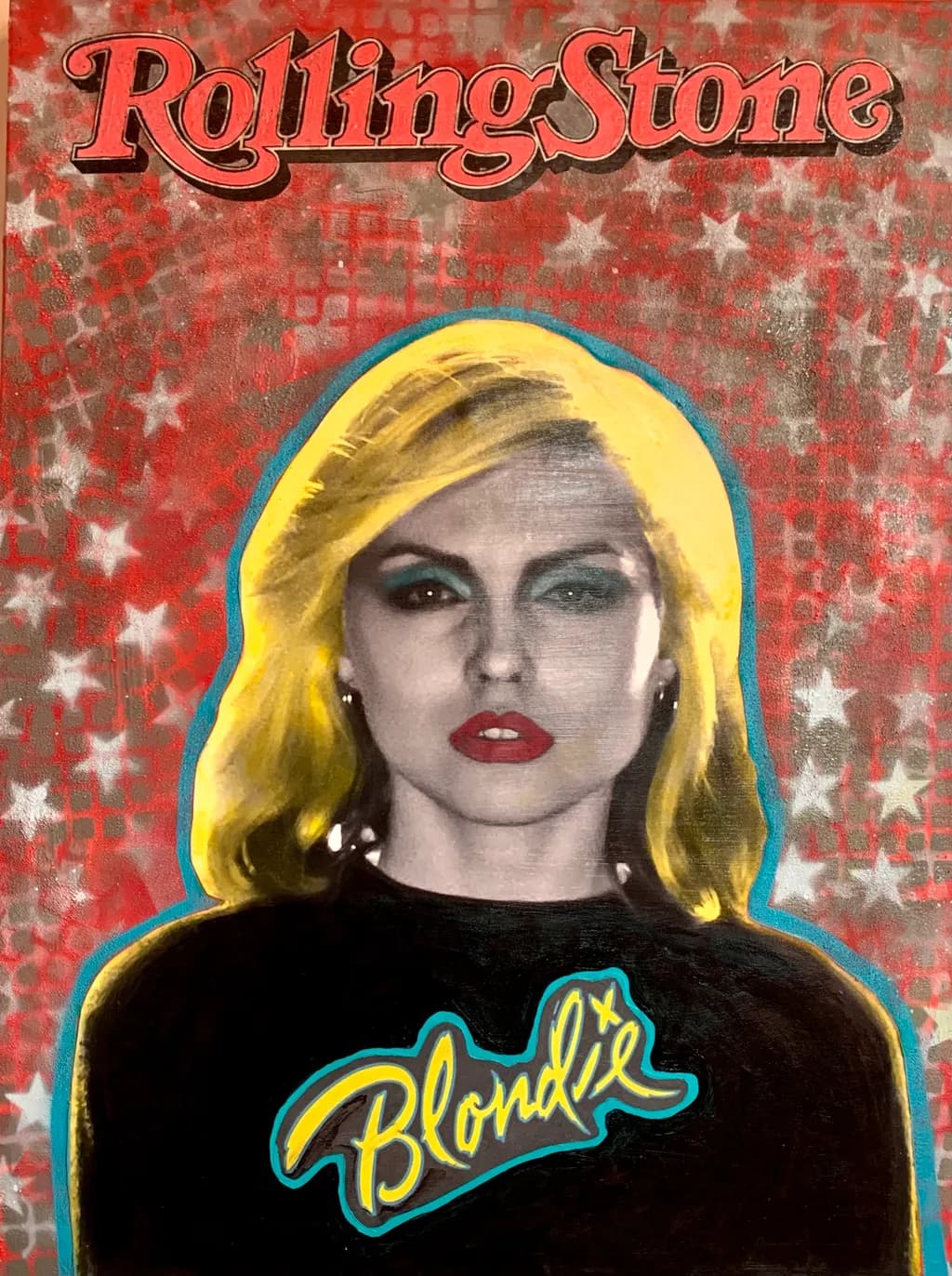 Blondie: A Vibrant Tribute to Rock Iconography and Pop Culture