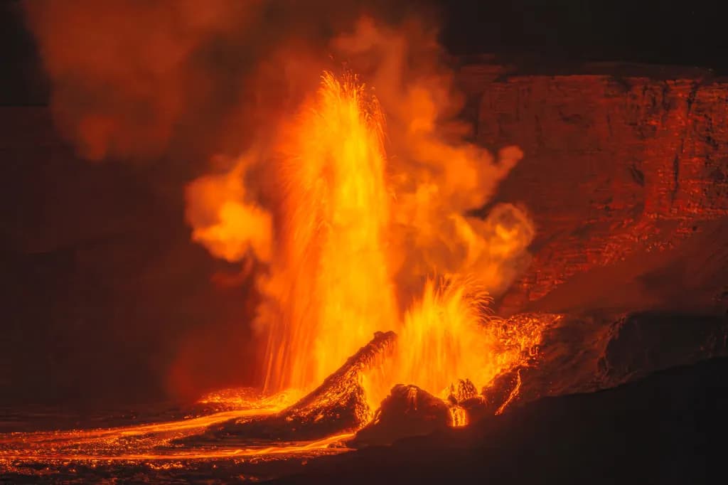 Molten Eruption