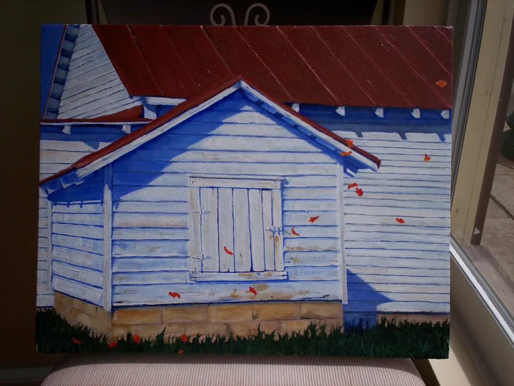 Blue Sheds