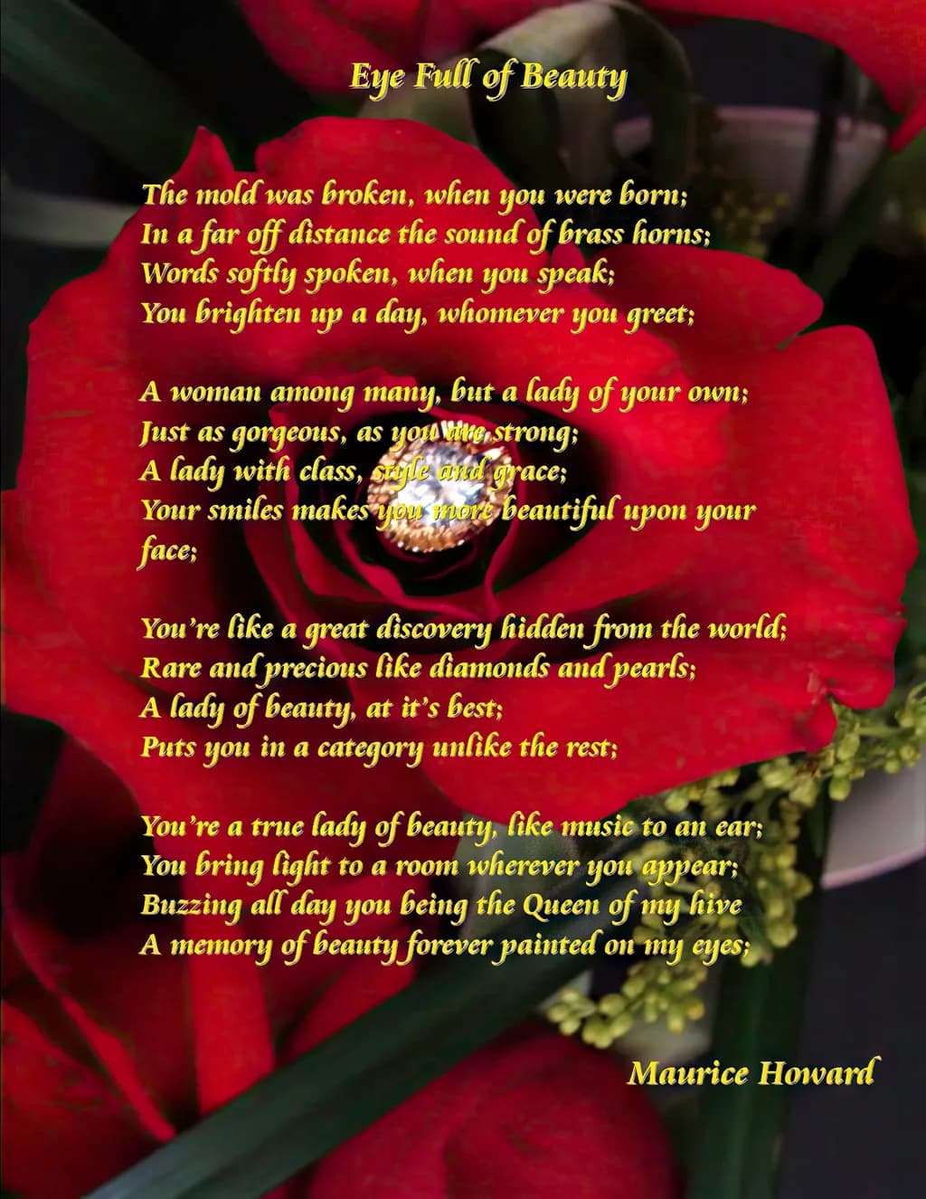 Poetic Art of a Lady: Eyeful of Beauty