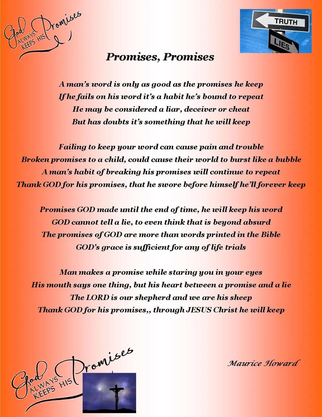"In the Shadow of Lies: The Light of Divine Promises" 