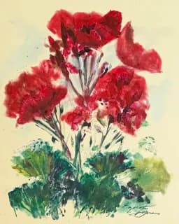 Red Poppy Bouquet