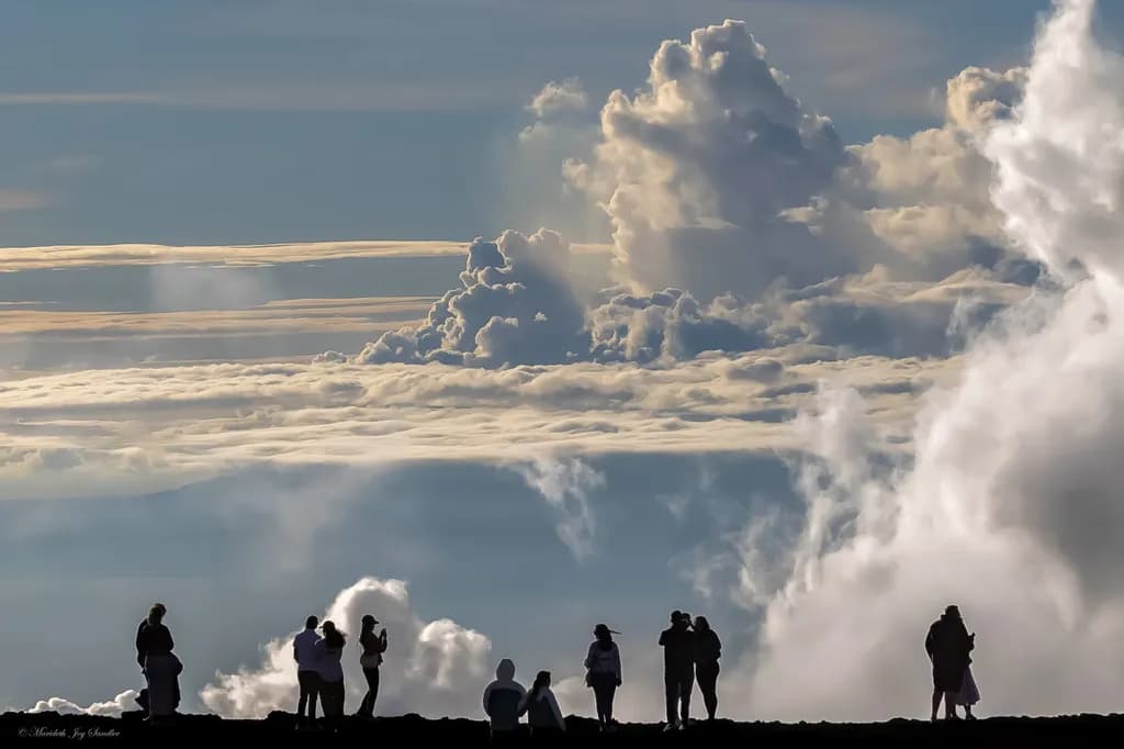 Haleakala Gathering at Dusk