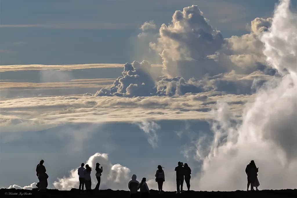 Haleakala Gathering at Dusk