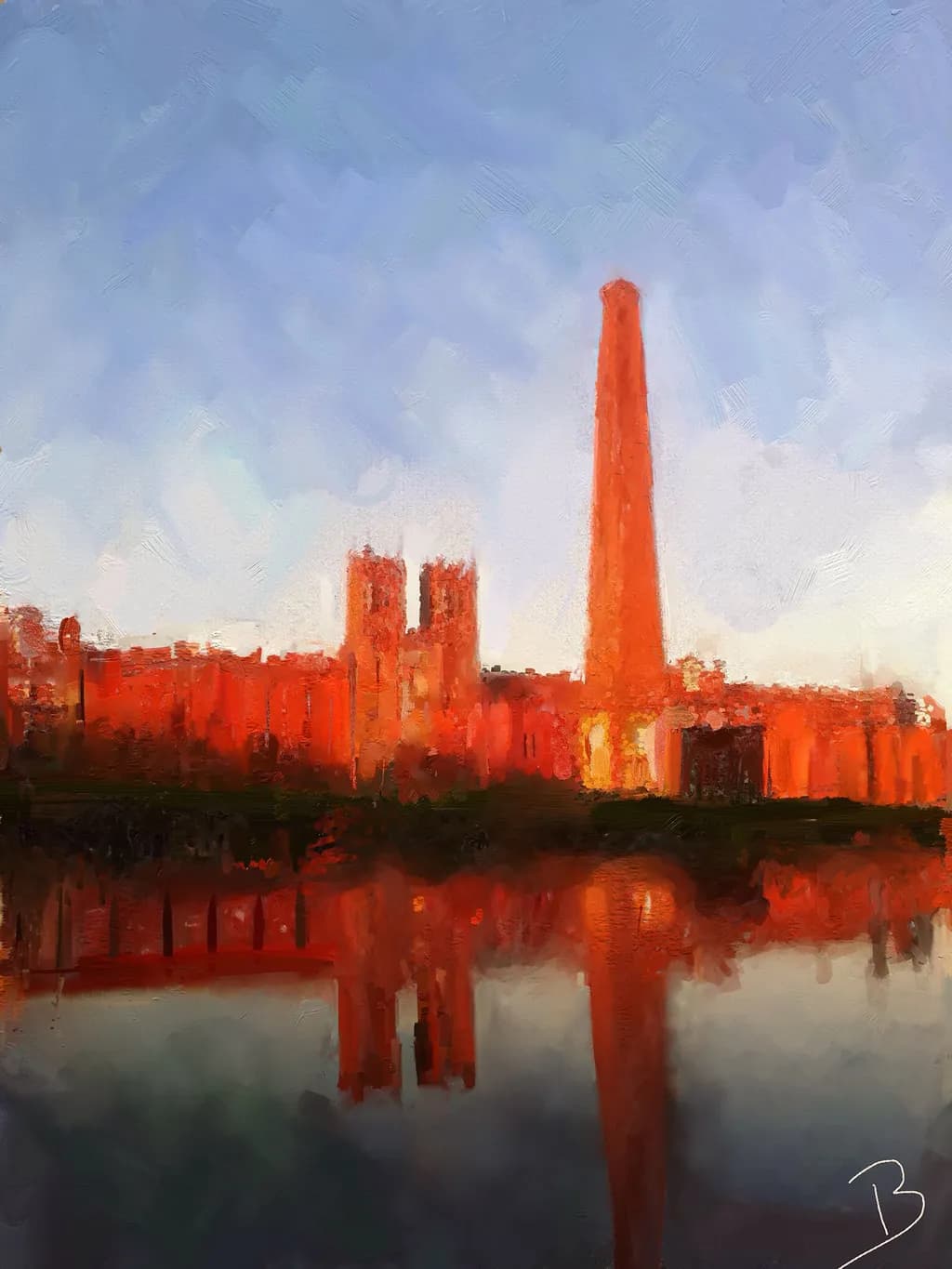 Sibley Mill Reflection