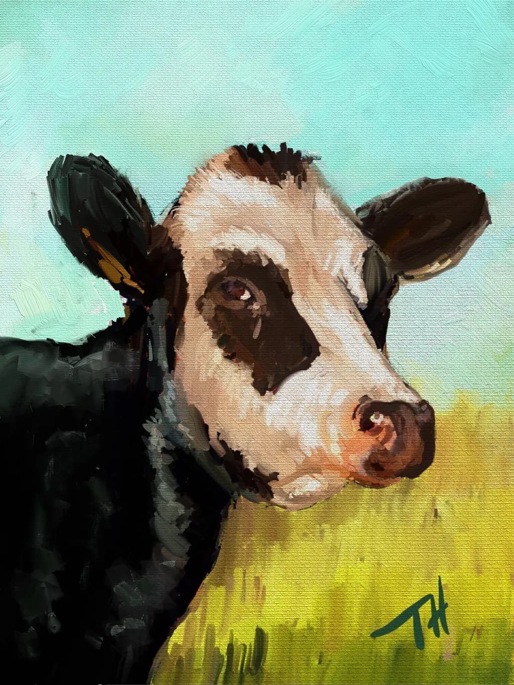 Cow Portrait