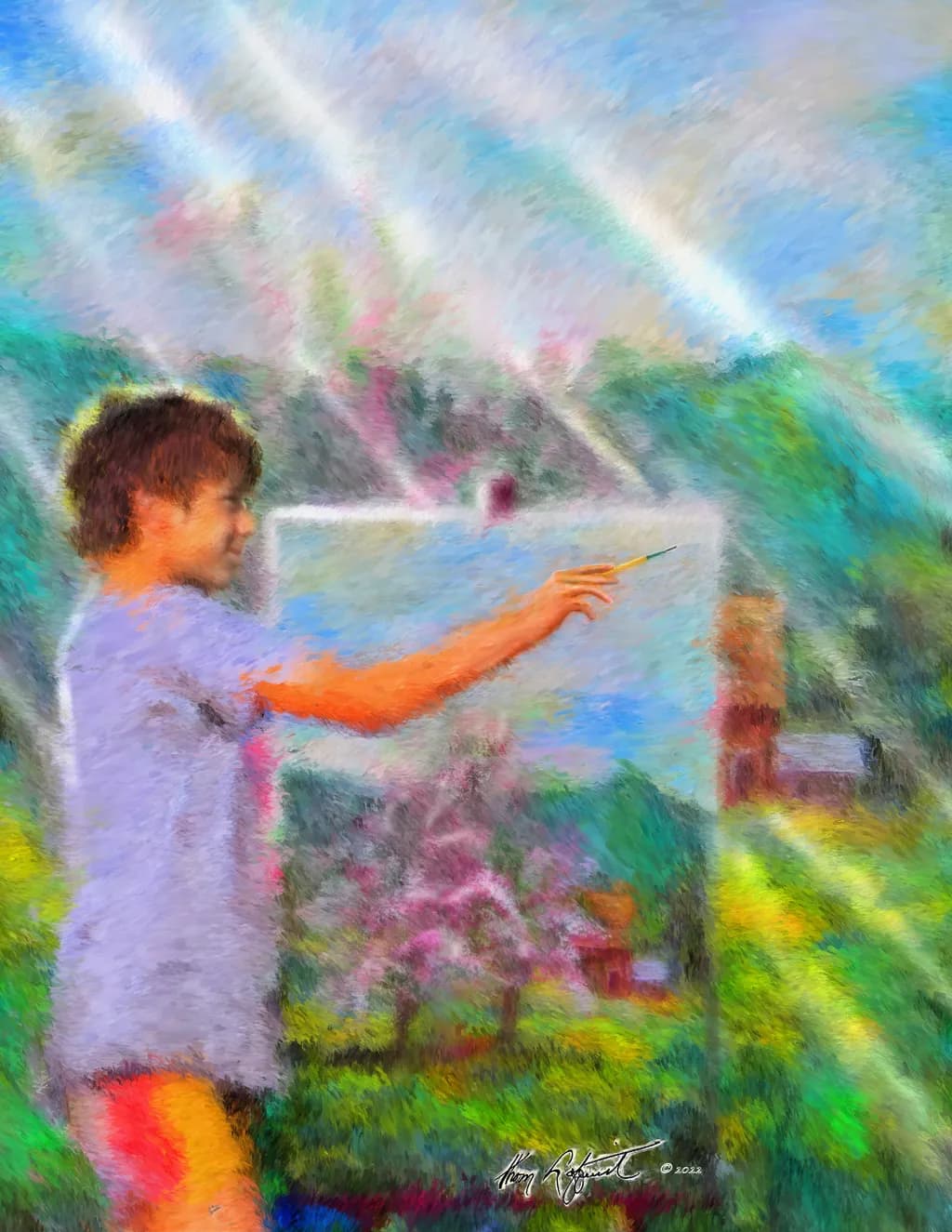 Spring Light Painter