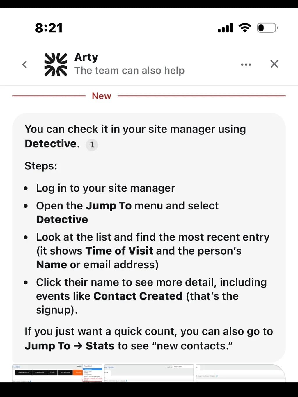 Site Manager Detective Guide