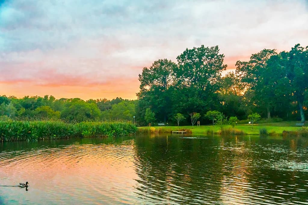 Sunset at Kirkwood Park