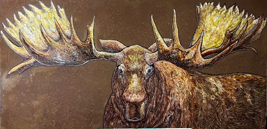 "Majestic Moose"