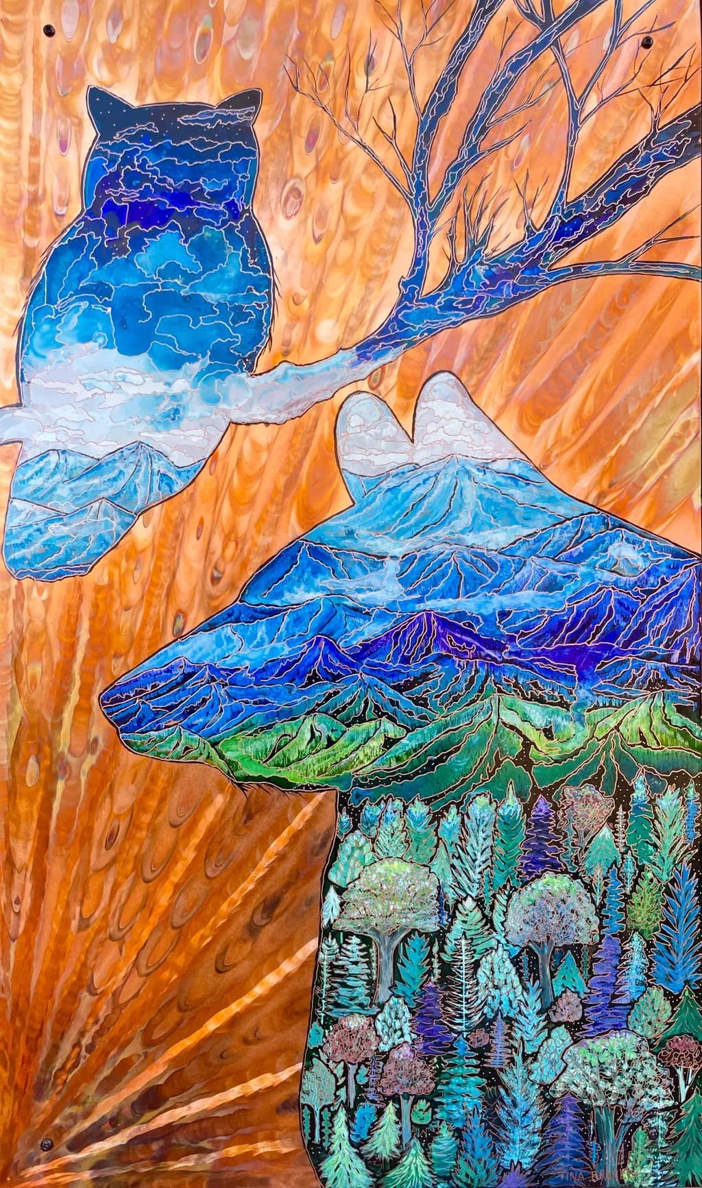 "Mountain Reflections"