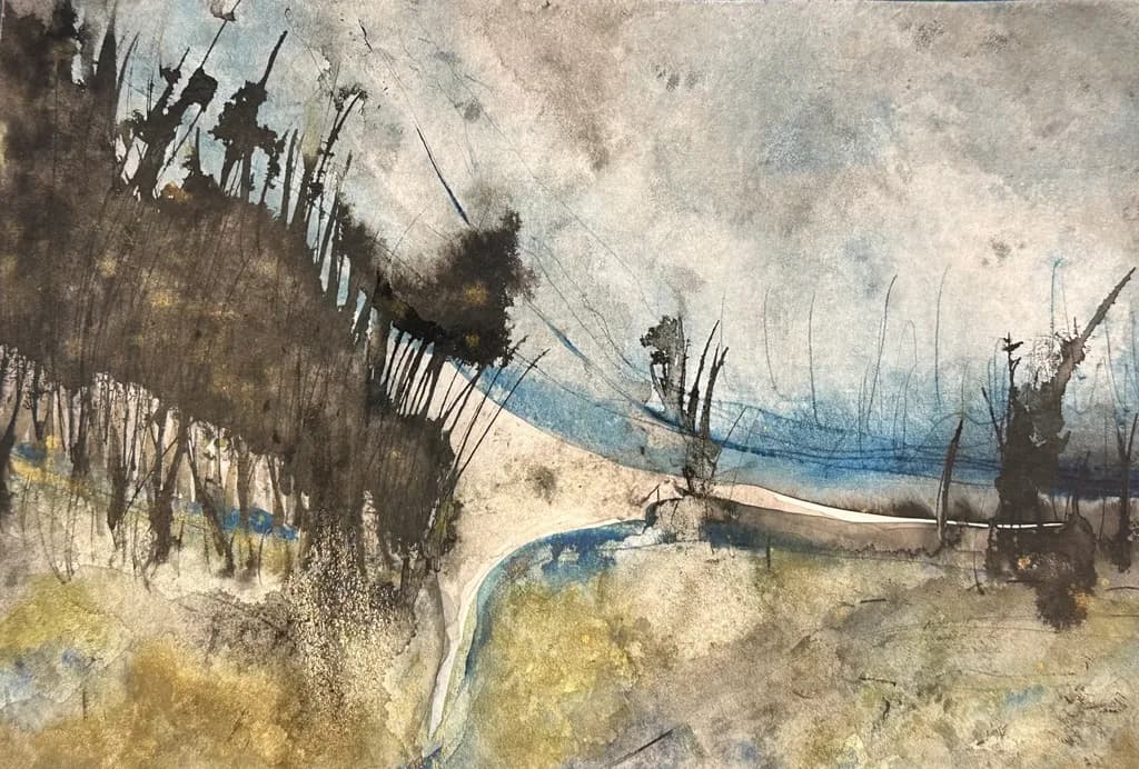 LIMINAL series:  Misty Landscape