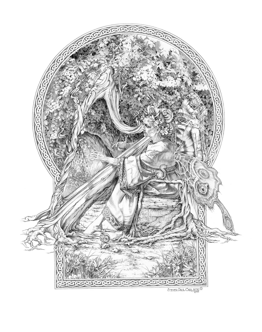 Whispers of the Enchanted Grove: A Serene Journey Through Fantasy and Mythical Realms