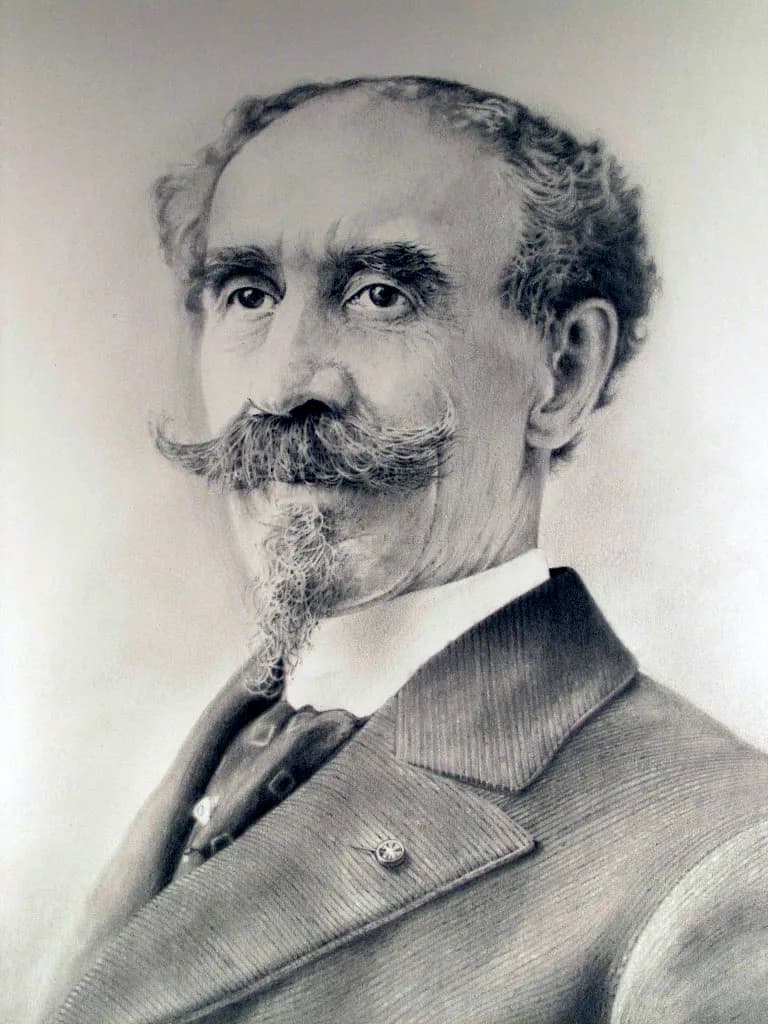 Timeless Elegance: A Portrait of Distinction in Graphite and Charcoal