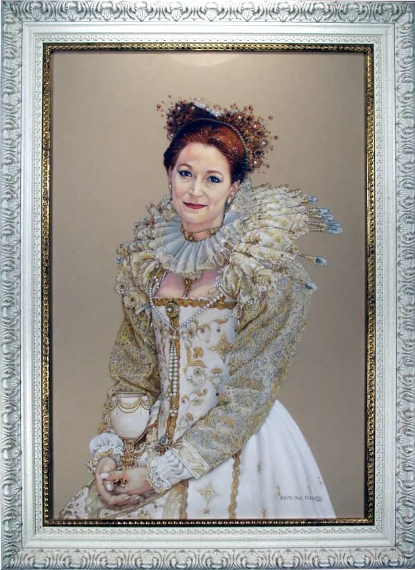 Regal Elegance: A Portrait of Timeless Grace and Opulence