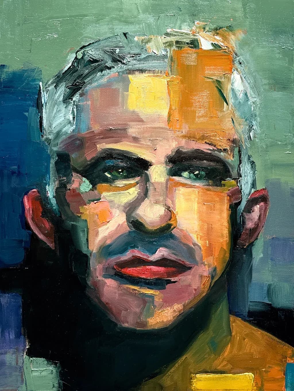 Abstract Male Portrait