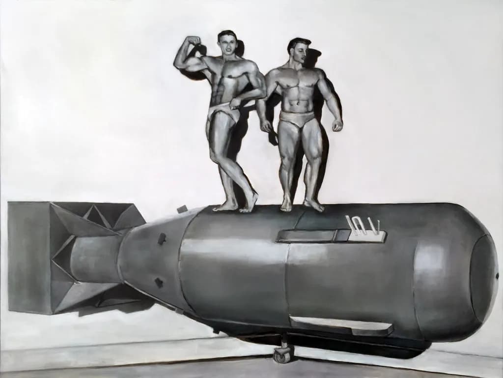 Posing on Bomb