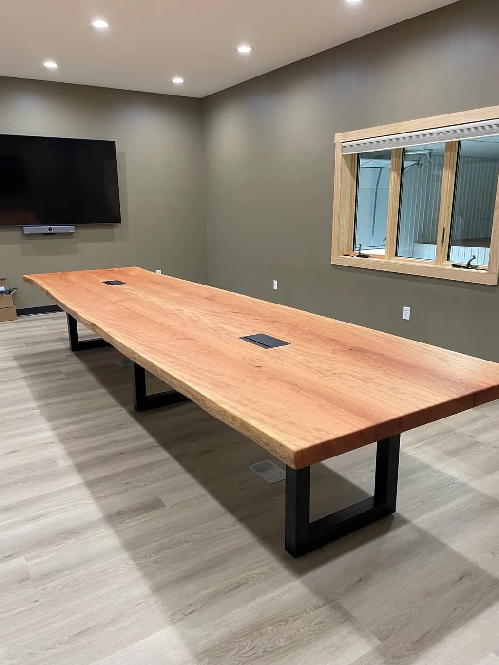 Live Edge Conference Table