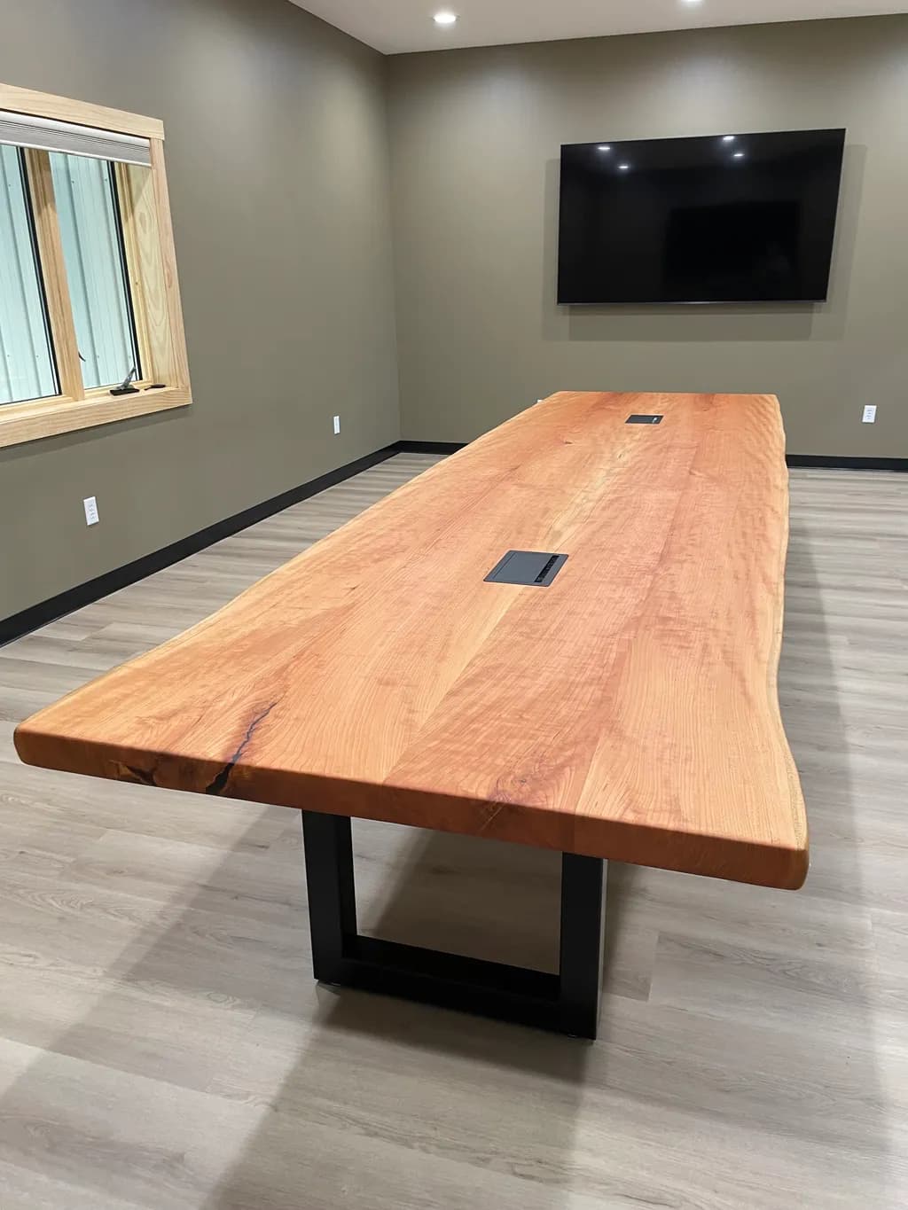 Live Edge Conference Table