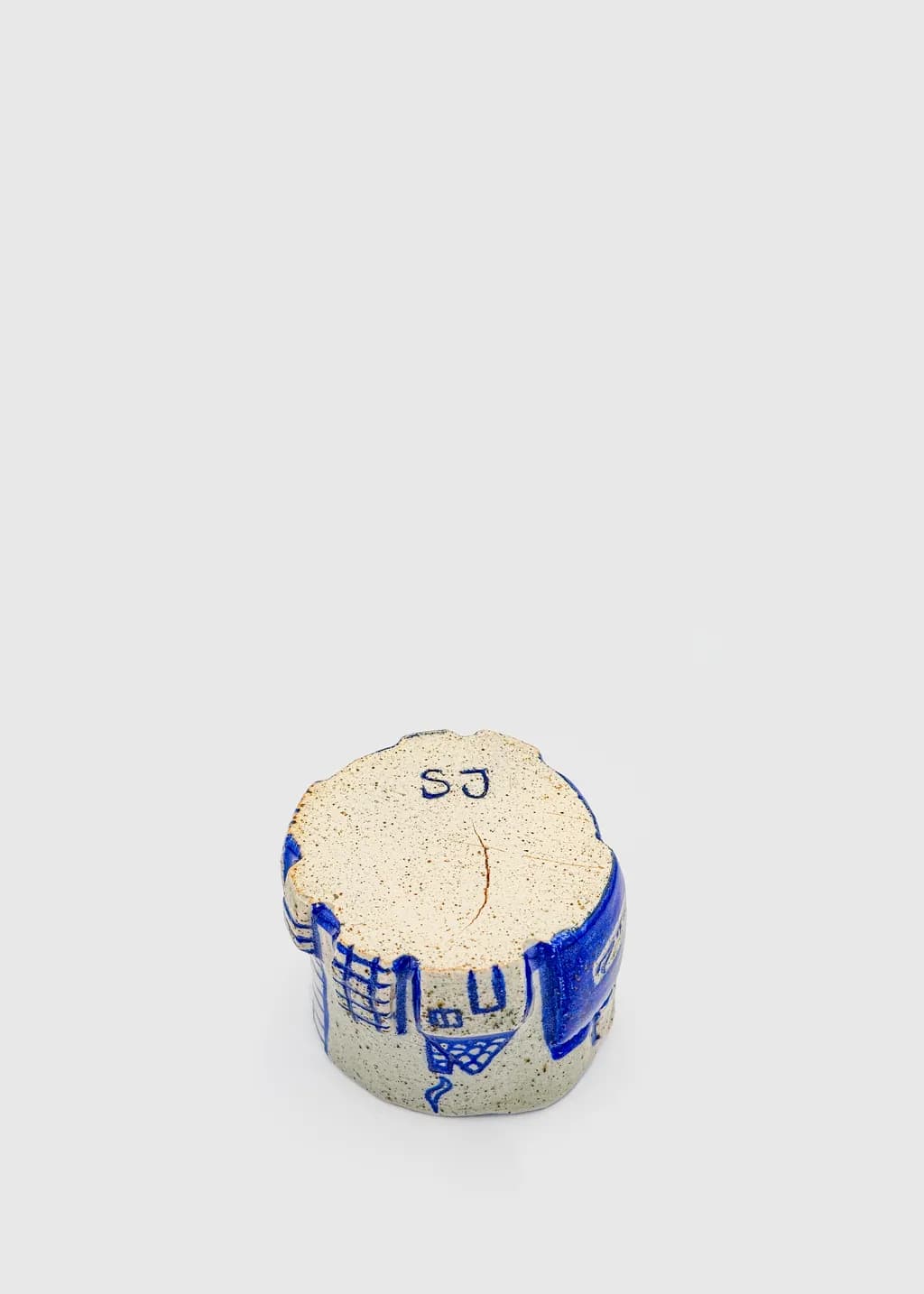 Janes Blue Sketch Pottery