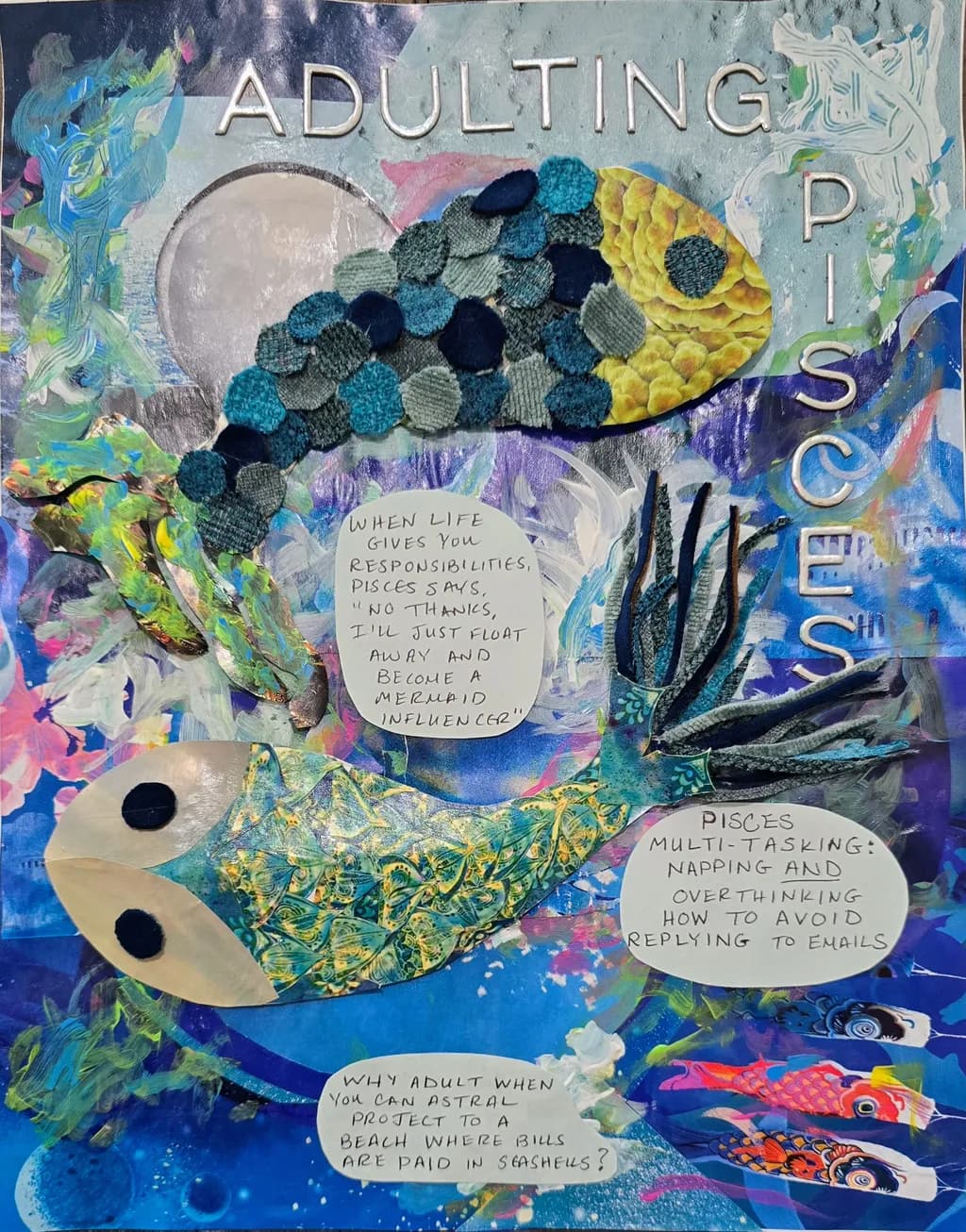 Floating Through Responsibilities: A Playful Take on Pisces Adulting