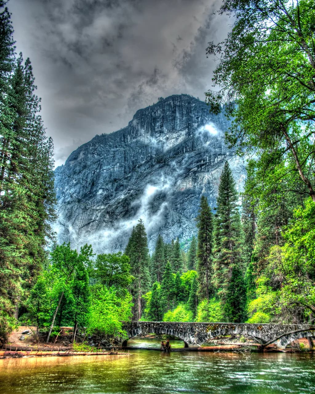 Whispers of the Wilderness: A Majestic Mountain Reflection in Tranquil Waters