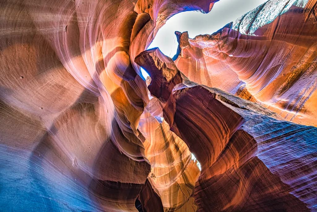 Whispers of the Canyon: A Dance of Light and Color in Nature's Embrace
