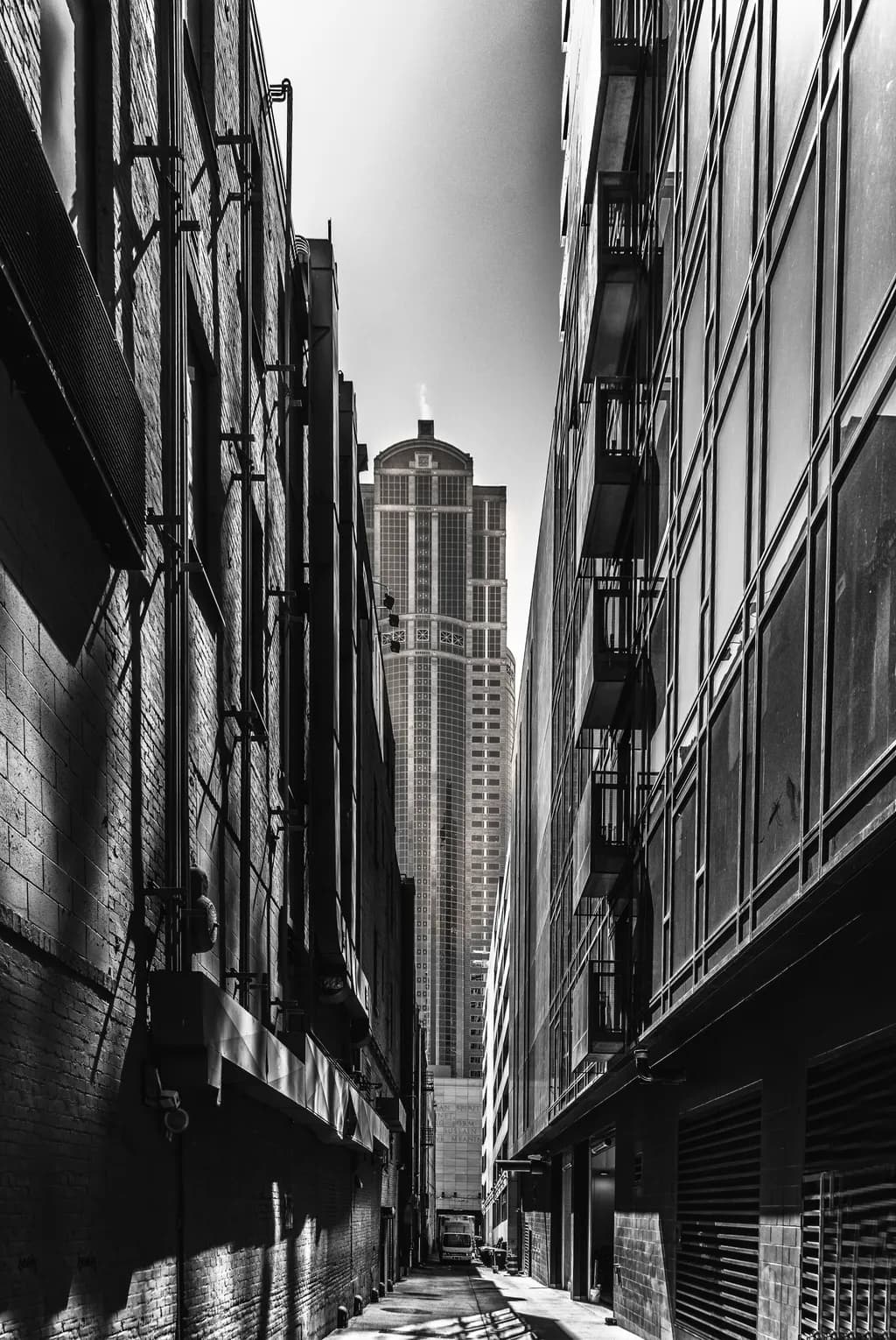 Urban Shadows: A Journey Through the Alleyways of Modern Architecture