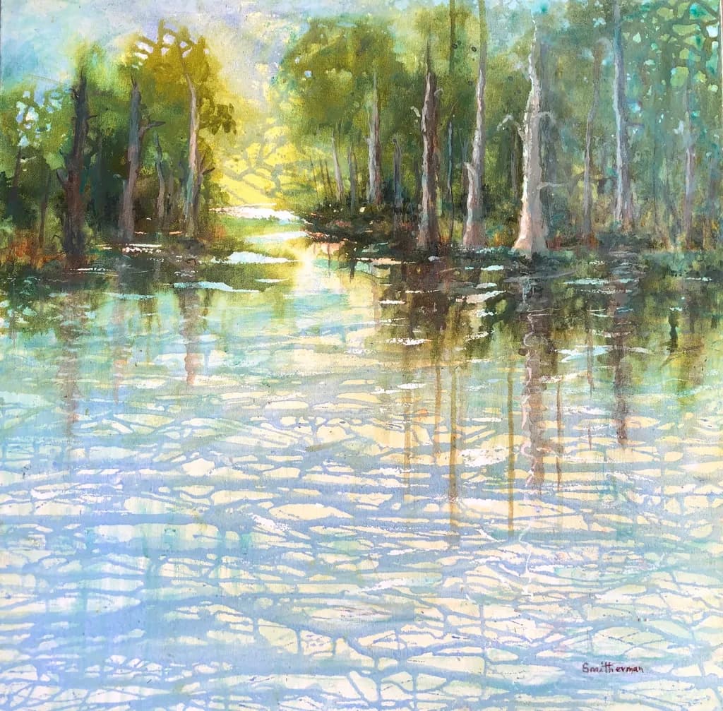 Whispers of Serenity: A Tranquil Reflection on Water's Edge