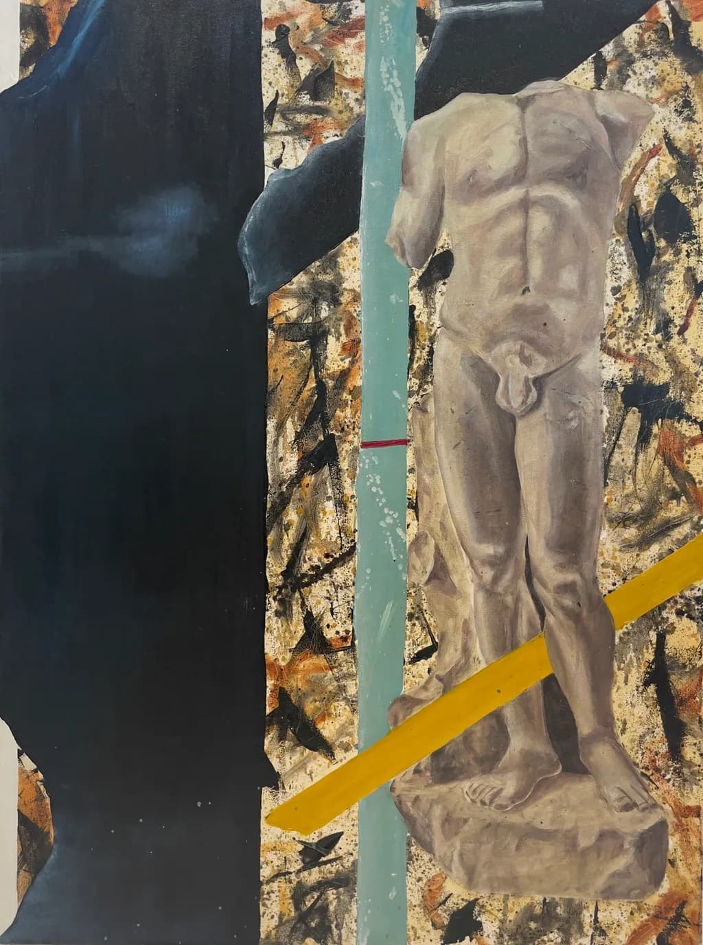 Ethereal Tension: A Modern Interpretation of Classical Form and Abstract Chaos