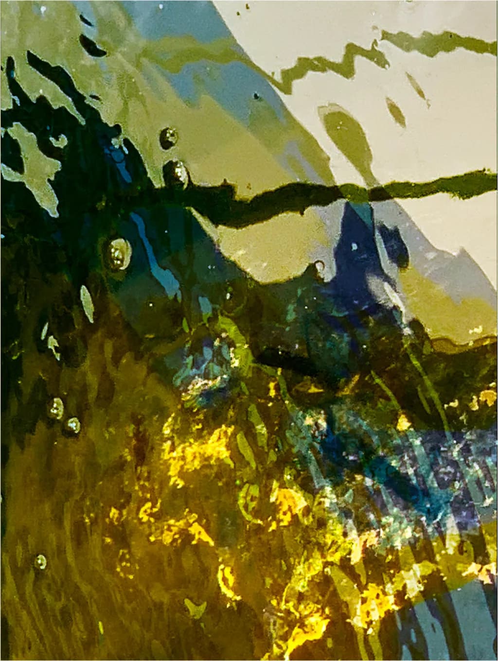 Golden Green Flow