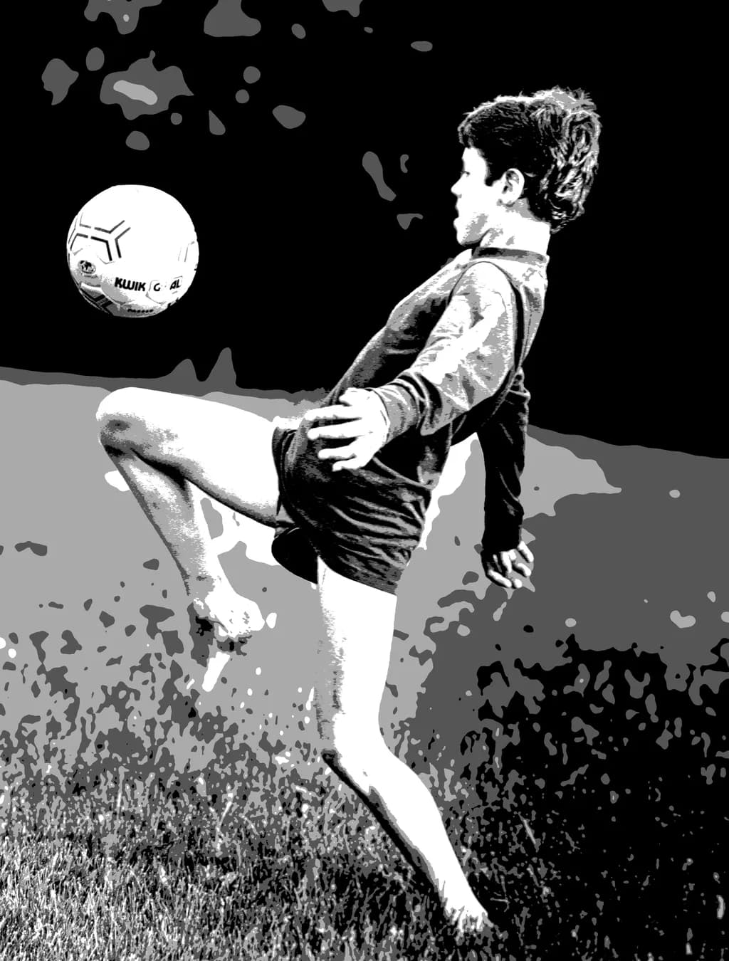 Soccer Footwork - Posterized Juggling