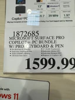 Microsoft Surface Pro Copilot+ Bundle