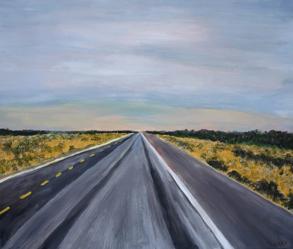 Endless Horizons: A Journey Through Open Roads and Golden Fields