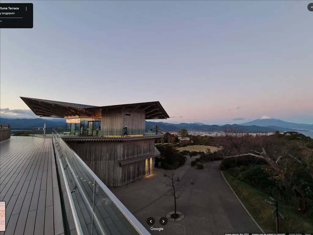 Serenity in Structure: A Captivating View of Yume Terrace at Dusk