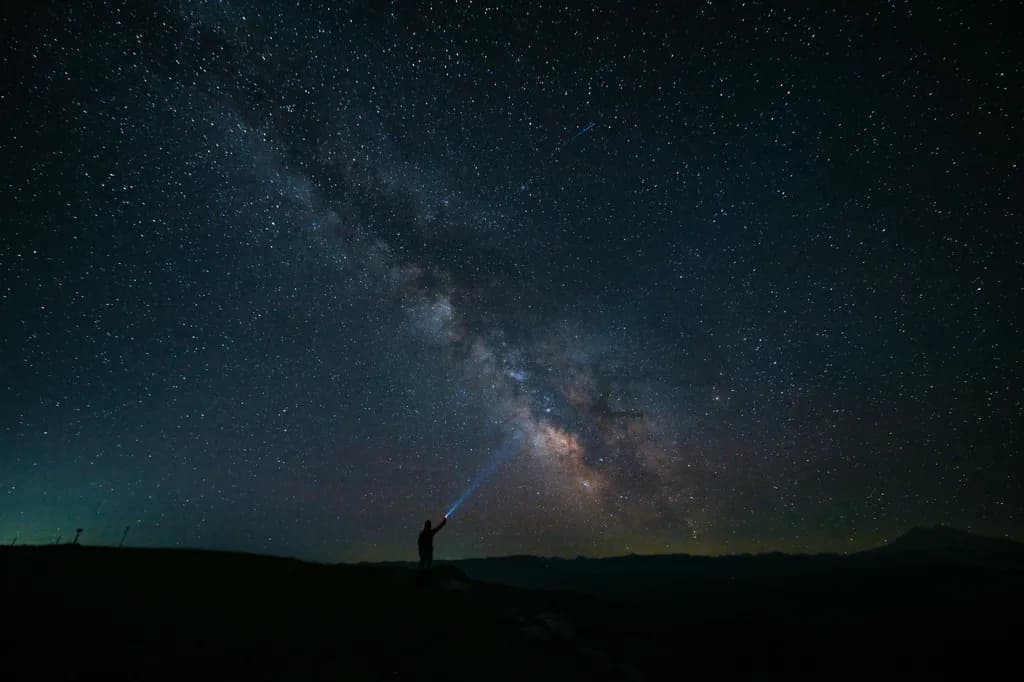 Whispers of the Cosmos: A Journey Through the Starry Night Sky