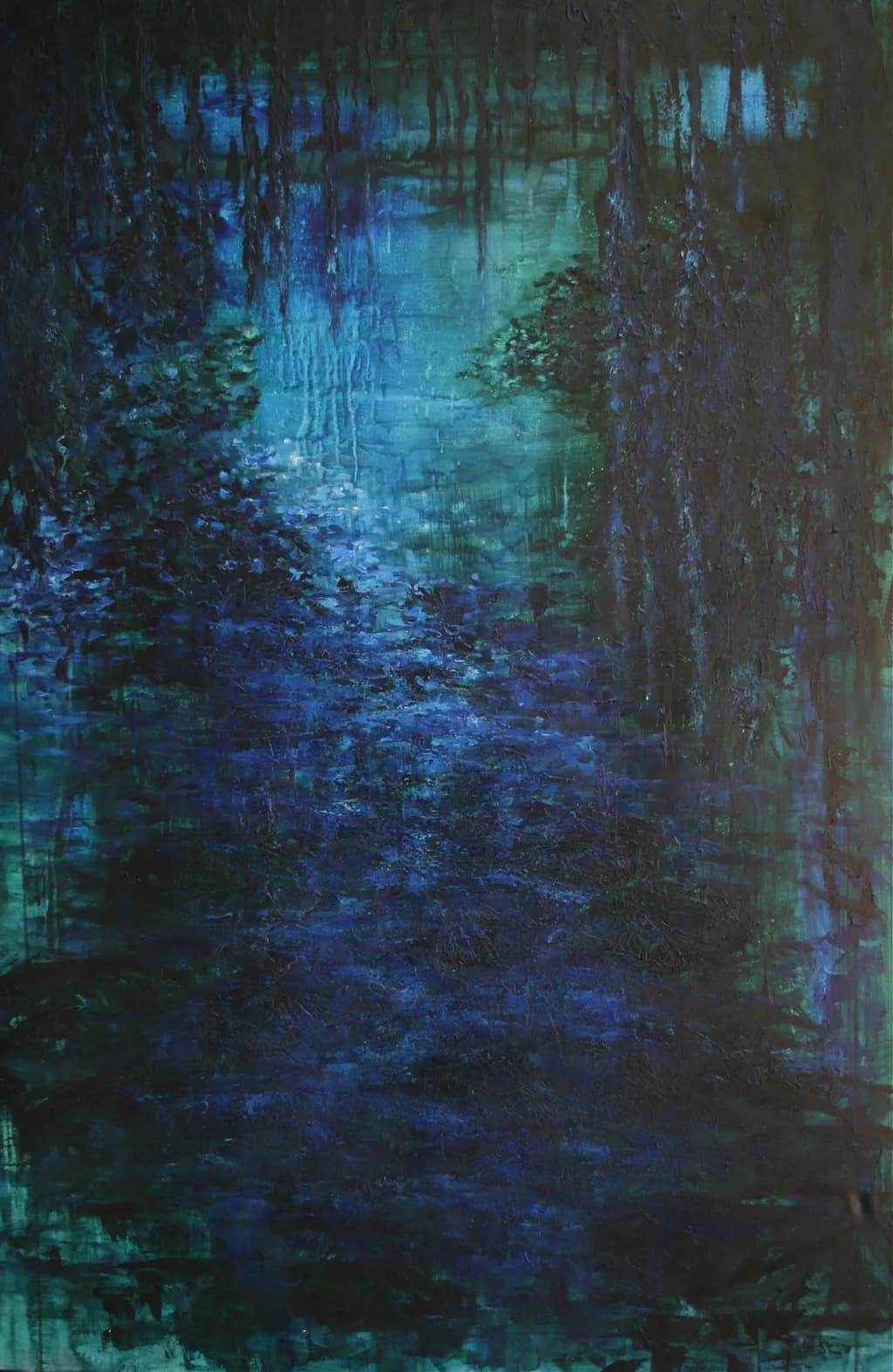Cerulean Moiré