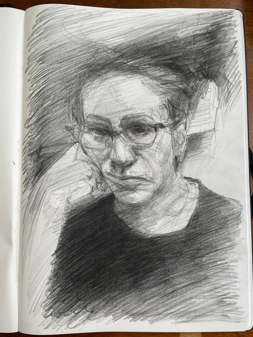Contemplative Sketch