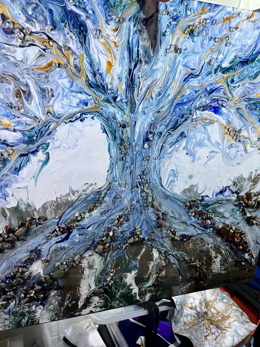 Blue Stone Arbor