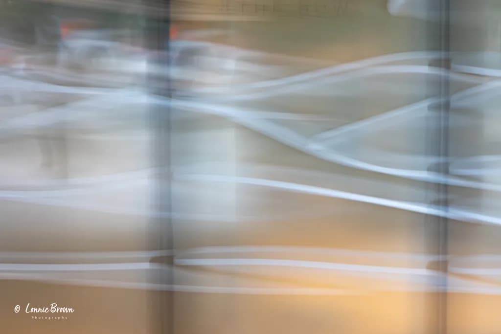 Abstract Light Motion Trails