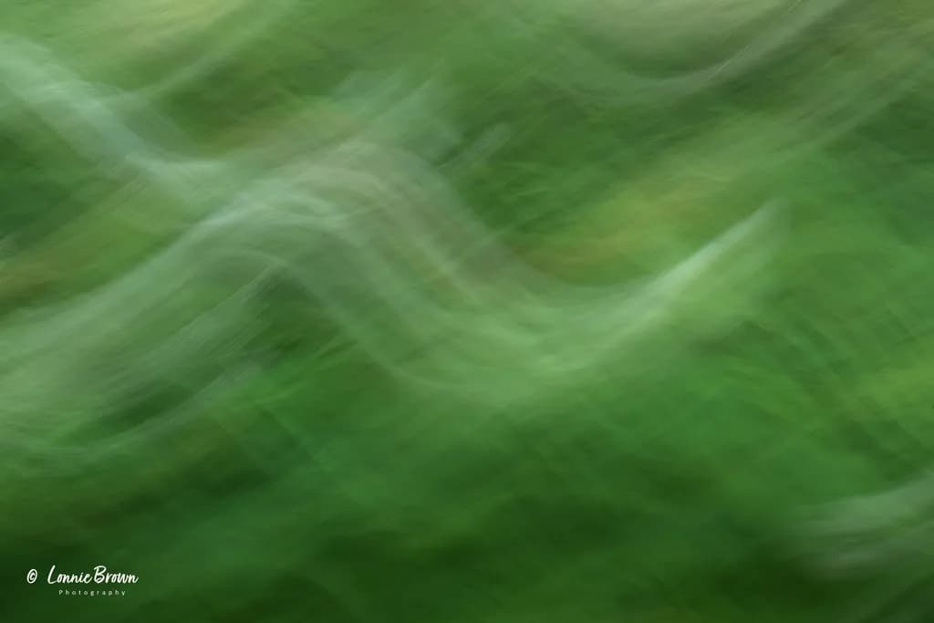 Abstract Green Wave