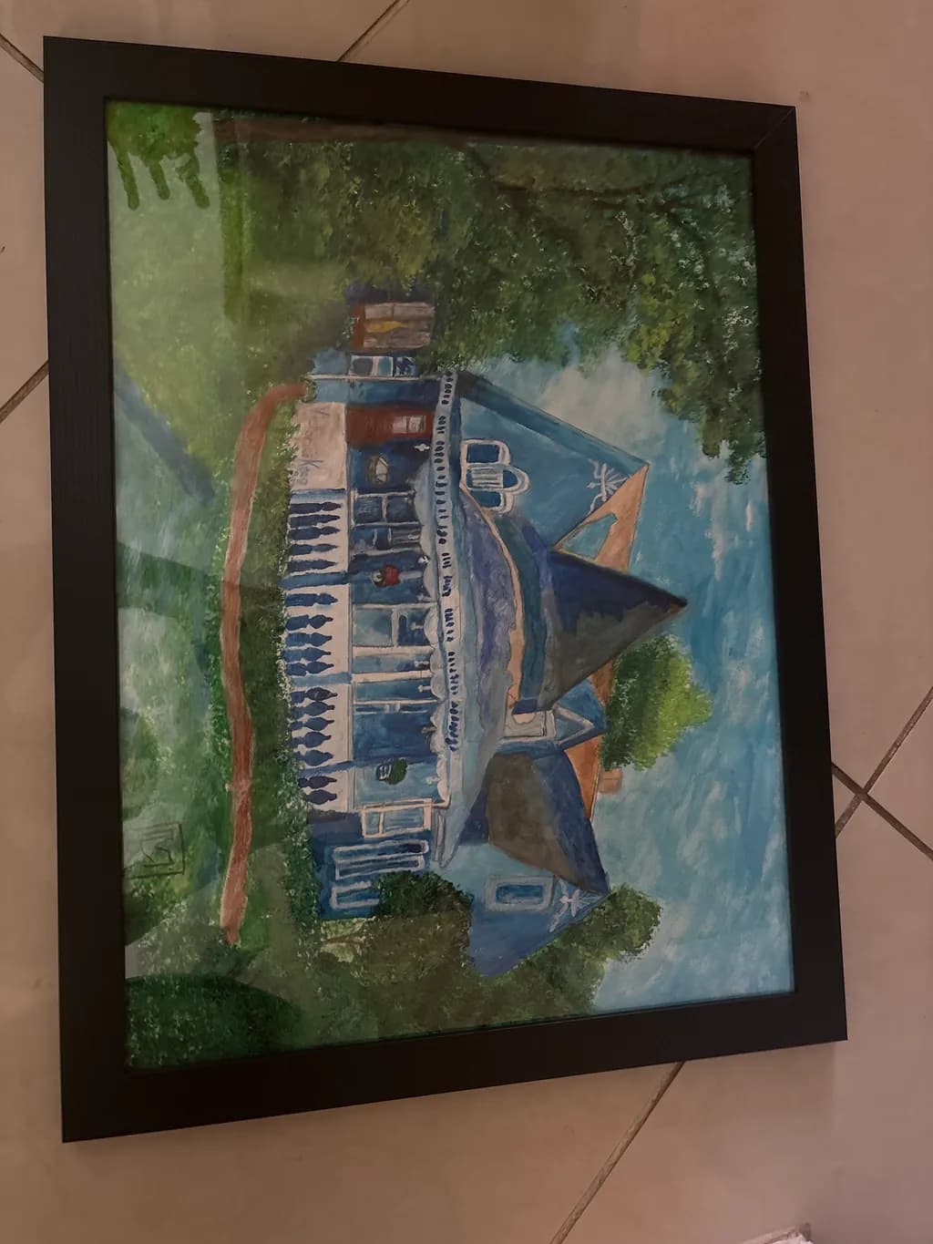 Charming Blue House