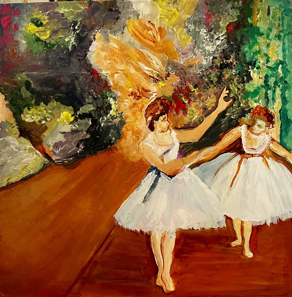 Dancing Dreams: A Vibrant Celebration of Movement and Color