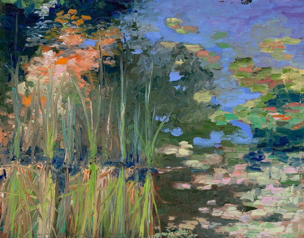 Autumn Colors: Lily Pond